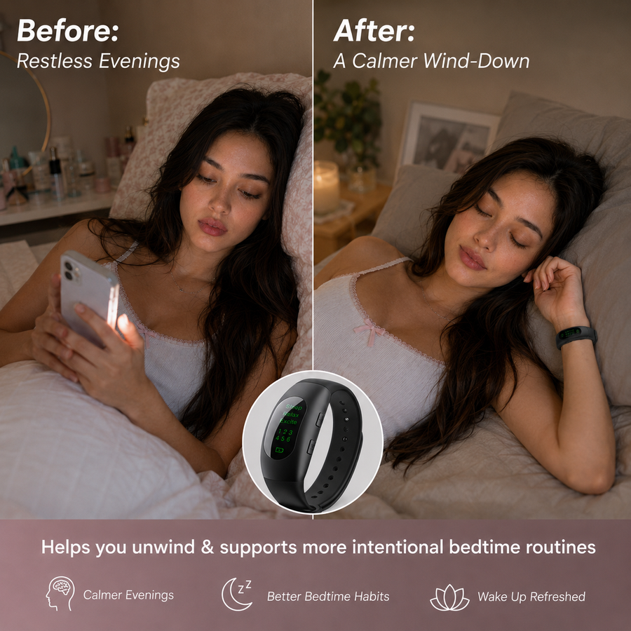 You're exhausted. But the moment you get into bed, your brain has other ideas.