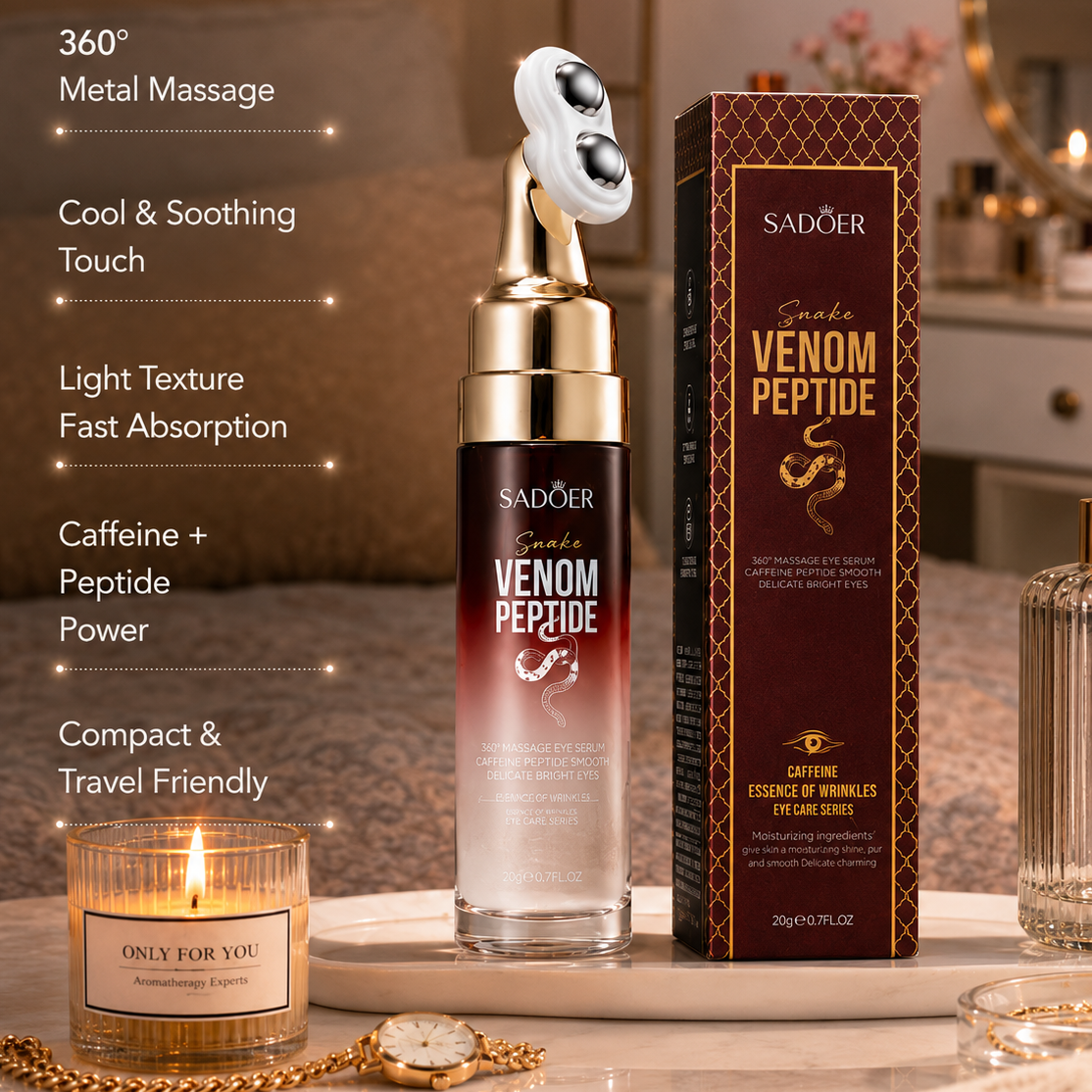 Eye Revival Caffeine Eye Cream | De-Puff & Brighten Tired