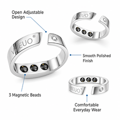 Livvaya Snore Ring™ Magnetic Acupressure Sleep Support Ring