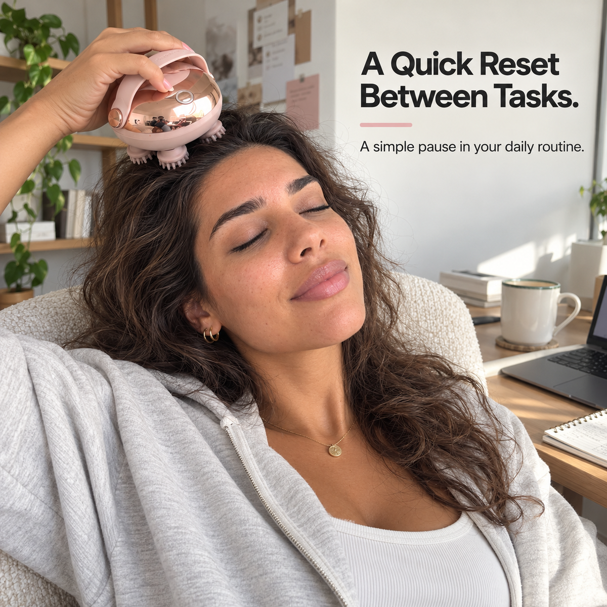 No complicated ritual. Just your moment.
