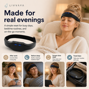 Livvaya CalmBand™ — Head Relaxation & Sleep Routine Device