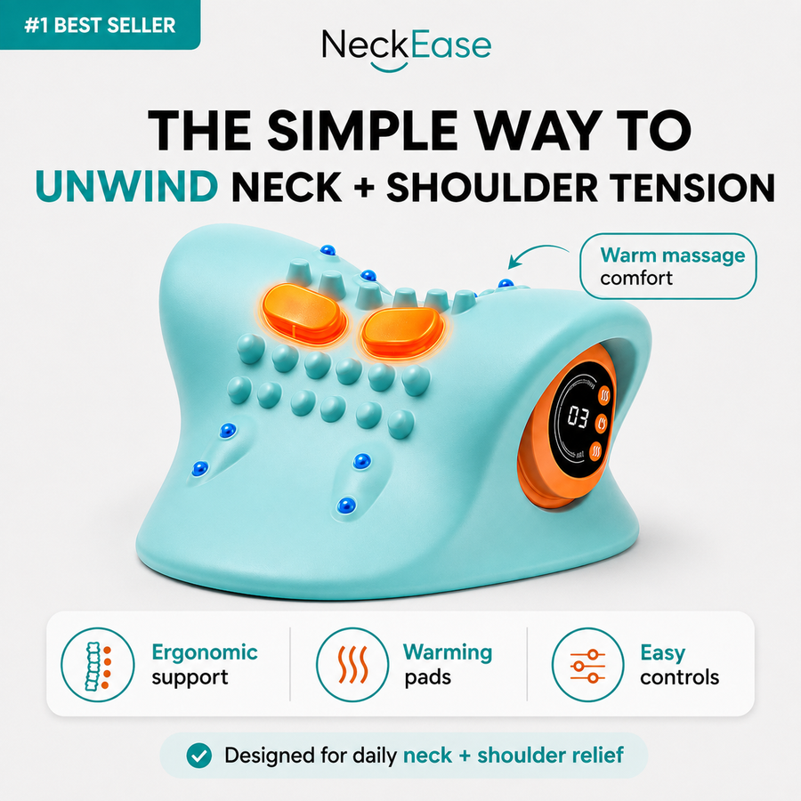 NeckRelief™ Wireless Neck & Shoulder Massager