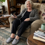 EMS Foot Massager Slippers for Tired Achy Feet