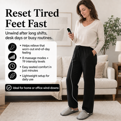 EMS Foot Massager Slippers for Tired Achy Feet