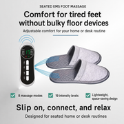 EMS Foot Massager Slippers for Tired Achy Feet