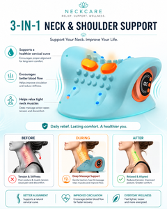 NeckRelief™ Wireless Neck & Shoulder Massager