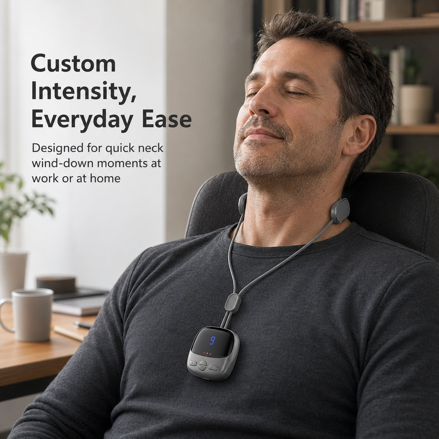 Mini Portable Hanging Neck Massager