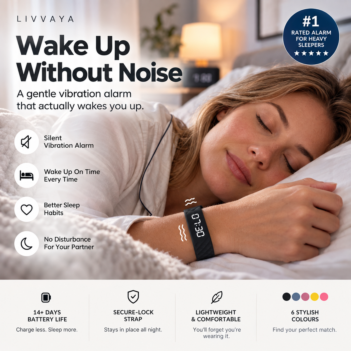 SilentRise - Vibration Alarm