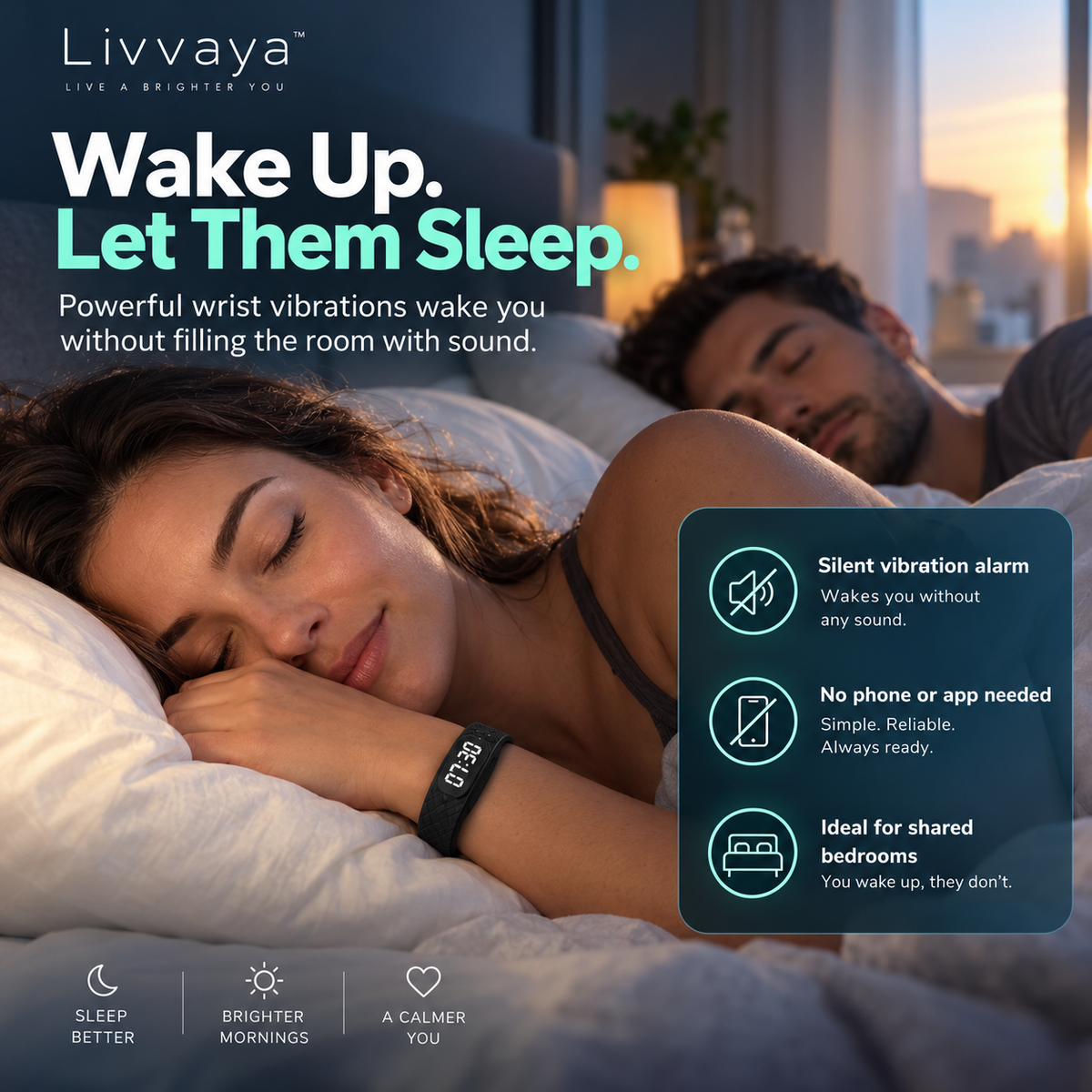 SilentRise - Vibration Alarm