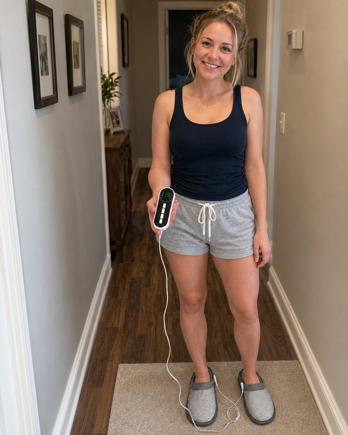 SolePulse EMS slipper customer photo or video