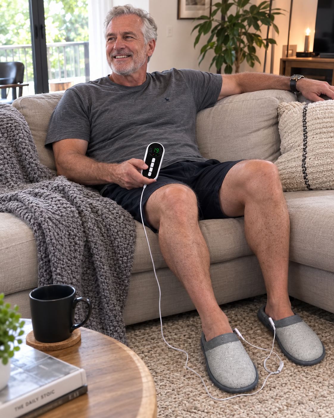 SolePulse EMS slipper customer photo or video