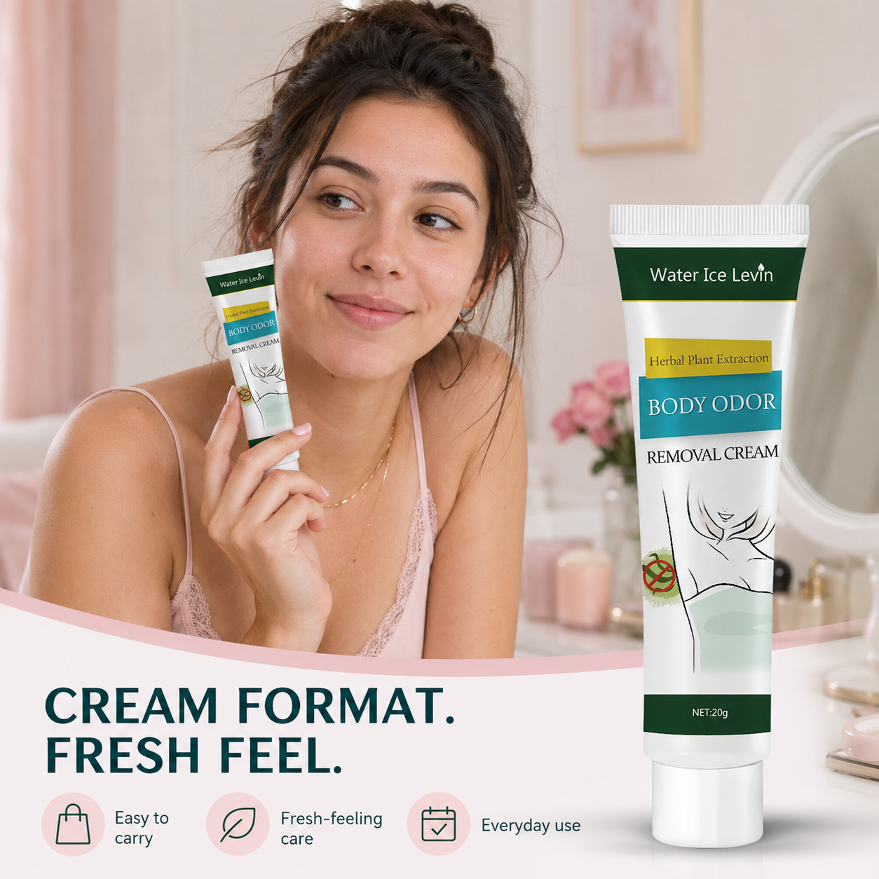 Freshness is harder to maintain when your deodorant is awkward to carry.