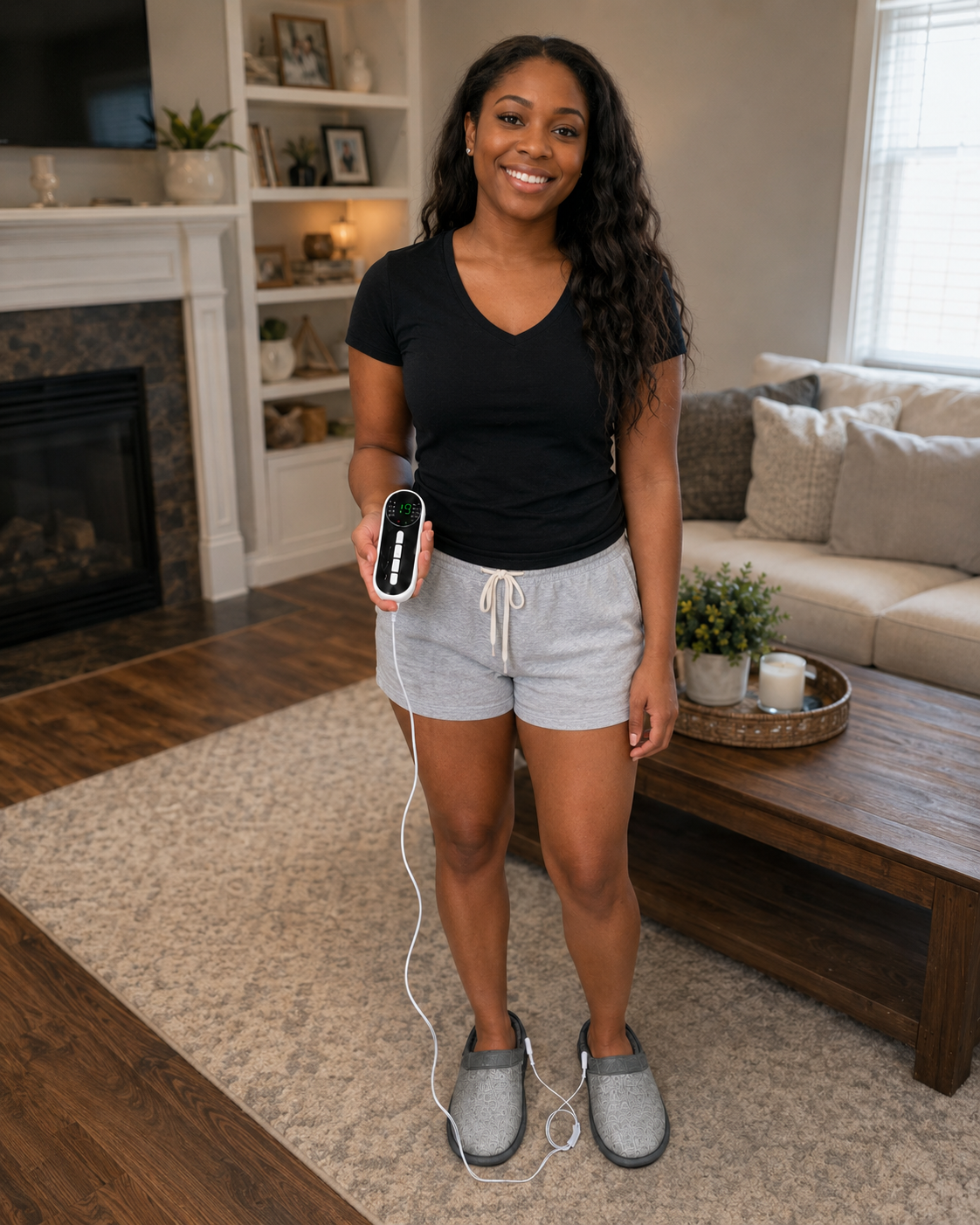 SolePulse EMS slipper customer photo or video